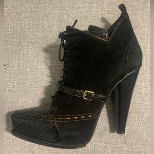 DEREK LAM Donya Lace Up Bootie